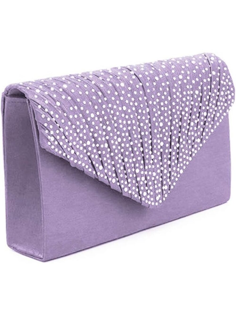 Women's Violet Evening Handbag Bridal Wedding Bag Formal Party Clutch Purse